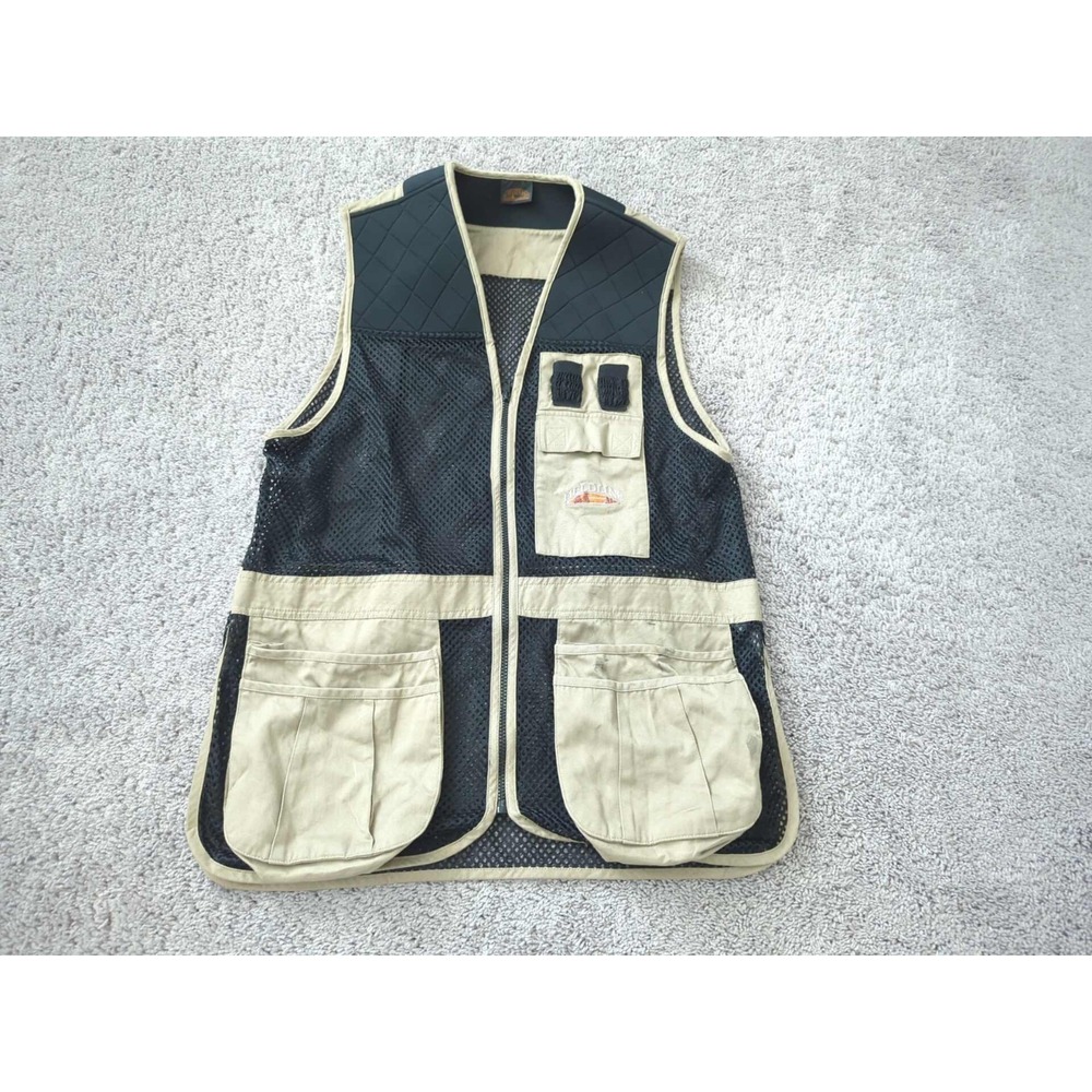 Fieldline Skeep‎ Trap Vest Mens M/L Full Zip Mesh Lined Hunting Fishing Outdoor